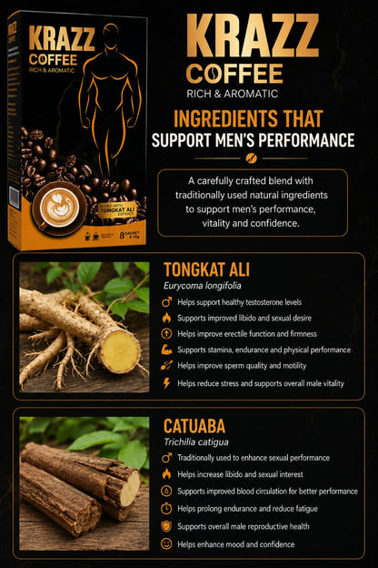 ☕ KRAZZ COFFEE — ENERGY &amp; VITALITY